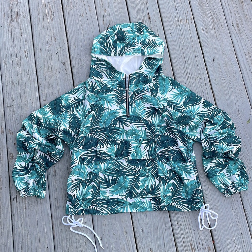 Tropical vibes 3/4 zip